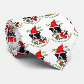 縁どクリスマス ネクタイ (ロール)