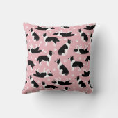 縁どコリー&パウ印刷装飾用クッション クッション (裏面)