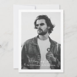 縁どシンプルデザインモダン 案内状