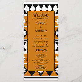 縁どストライプ花ダイヤモンドボホ花柄 プログラム