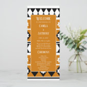 縁どストライプ花ダイヤモンドボホ花柄 プログラム (スタンド正面)