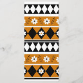 縁どストライプ花ダイヤモンドボホ花柄 プログラム (裏面)