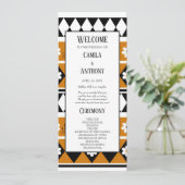 縁どストライプ花ダイヤモンドボホ花柄 プログラム (スタンド正面)