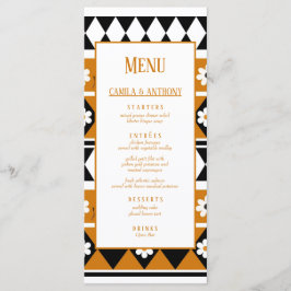 縁どストライプ花ダイヤモンドボホ花柄 メニュー