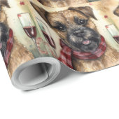 縁どテリア新年 ラッピングペーパー (ロールコーナー)