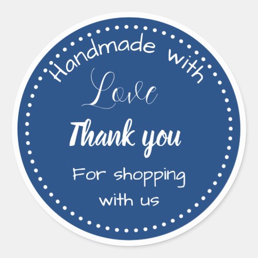 縁どデザイン ラウンドシール (正面)