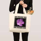 縁どバッグ ラージトートバッグ (正面(商品))