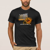 縁どパトロールアリゲーターTシャツ Tシャツ (正面)