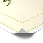 縁どプリント ポスター (角)