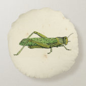 縁どプリント ラウンドクッション (裏面)