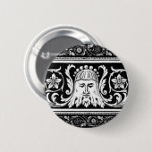 縁どボタン 缶バッジ (正面&裏面)
