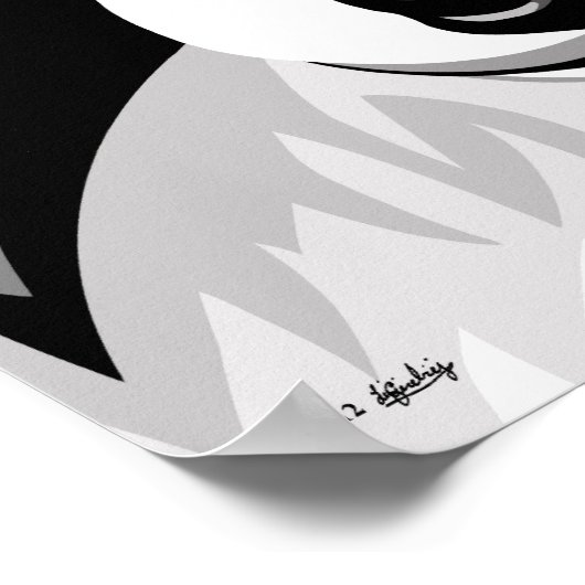 縁どポスター ポスター (角)