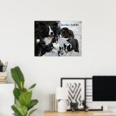 縁どポスター ポスター (ホームオフィス)