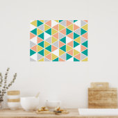 縁ど三角形ポスター ポスター (キッチン)