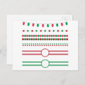 縁ど休日 シーズンポストカード (正面/裏面)