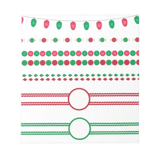 縁ど休日 ノートパッド (正面)