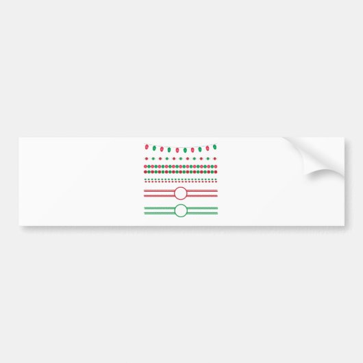 縁ど休日 バンパーステッカー (正面)