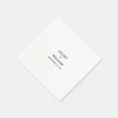 縁ど写真フレーム最も写真人気があるの結婚多い スタンダードカクテルナプキン (角)