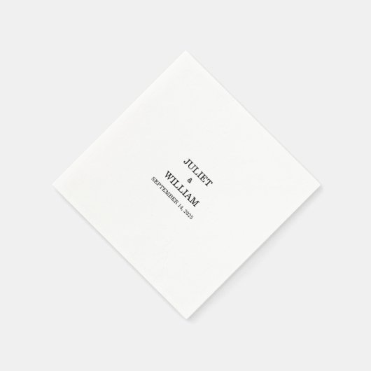 縁ど写真フレーム最も写真人気があるの結婚多い スタンダードカクテルナプキン (角)