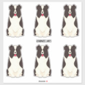 縁ど感じ可愛い シール (シート)