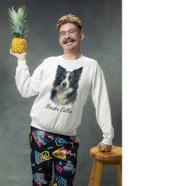 縁ど犬 スウェットシャツ