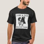 縁ど犬 Tシャツ (正面)