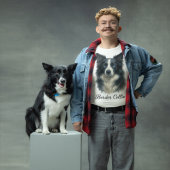 縁ど犬 Tシャツ