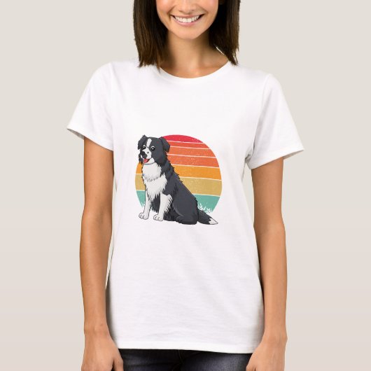縁ど犬 Tシャツ (正面)