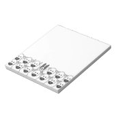 縁ど羊の中の子 ノートパッド (回転)