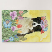 縁ど花 ジグソーパズル (横)