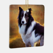 縁ど セラミックオーナメント (右)