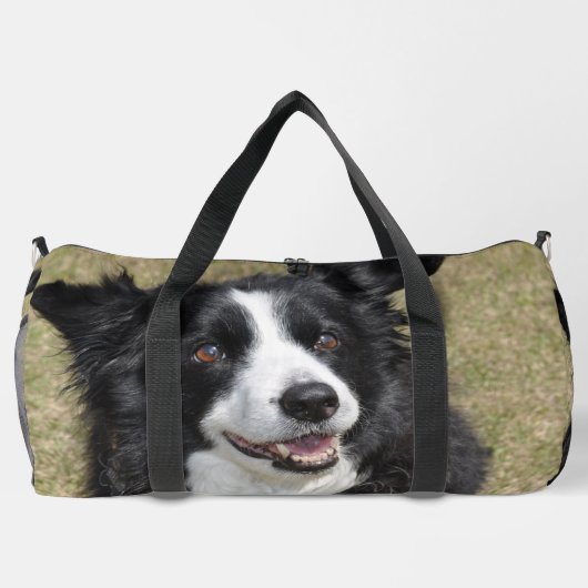 縁ど ダッフルバッグ (裏面)