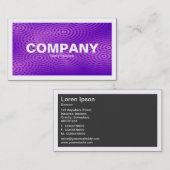 縁ど – 紫の雨 名刺 (正面/裏面)