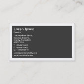 縁ど – 紫の雨 名刺 (裏面)