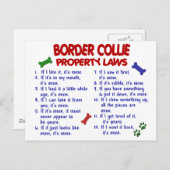 縁ど COLLIEプロパティ法2 ポストカード (正面/裏面)