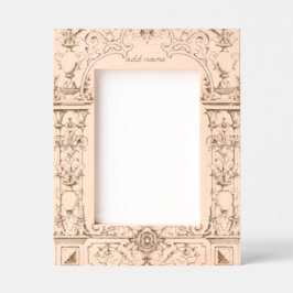 縁どArch 5 x 7 レーザー彫刻フレーム