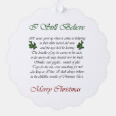 縁どCollie オーナメントカード (裏面)