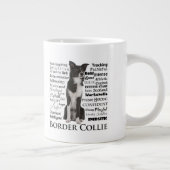 縁どCollie Brid Jumbo Mug ジャンボコーヒーマグカップ (右)