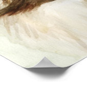 「縁どCollie Profile」アート再生プリント ポスター (角)