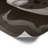 縁どCollie Urban No. 1アートポスター ポスター (角)