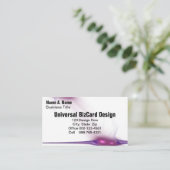 縁どStreaks Business Card 名刺 (スタンド正面)