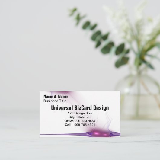 縁どStreaks Business Card 名刺 (スタンド正面)