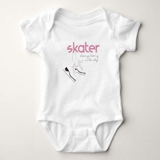 『縁に住む』 ベビーボディスーツ (正面)