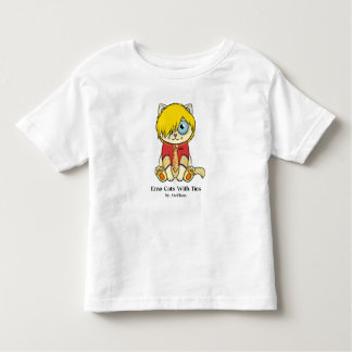 縁のある猫たち トドラーTシャツ
