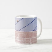 縁の上に コーヒーマグカップ (正面右)