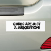 縁はちょうど提案-バンパーステッカーです バンパーステッカー (車上)