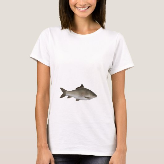 縁付きのペニンシュラコイ Tシャツ (正面)