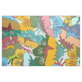 縁付き花布デザイン ファブリック (ファットクウォーター)