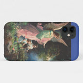 縁側の近くにいる子供たちを守る守護天使 Case-Mate iPhoneケース (裏面(横))