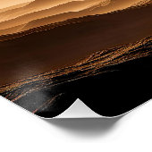 縁取られた巨人の砂漠の月 ポスター (コーナー)